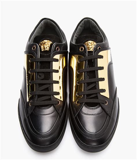 black and gold versace|versace shoes price in rands.